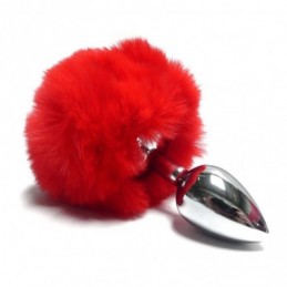 Plug Pompon - Rouge