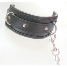 Collier et Laisse - Noir