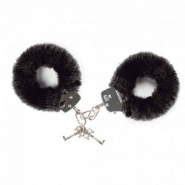 Menottes en fourrure Noire...