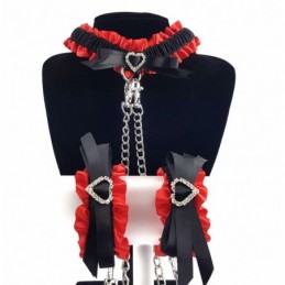 Kit collier et menottes en...